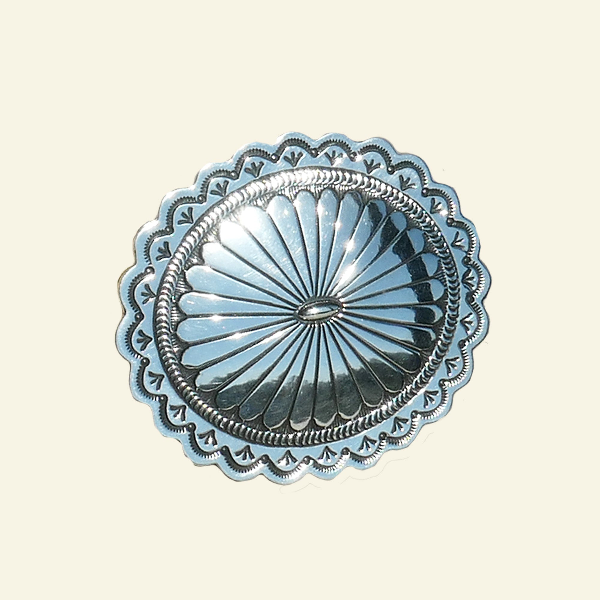 Navajo Concho Scarf Ring Scarf Slide