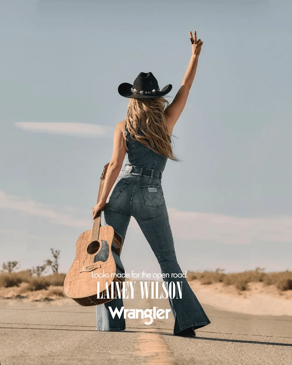 2026 Lainey Wilson x Wrangler Collection with Cowgirls & Indians Cowgirl Hat Band