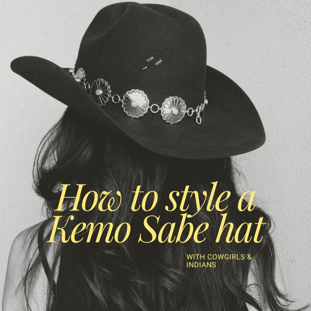 How to Style Your Kemo Sabe Cowboy Hat