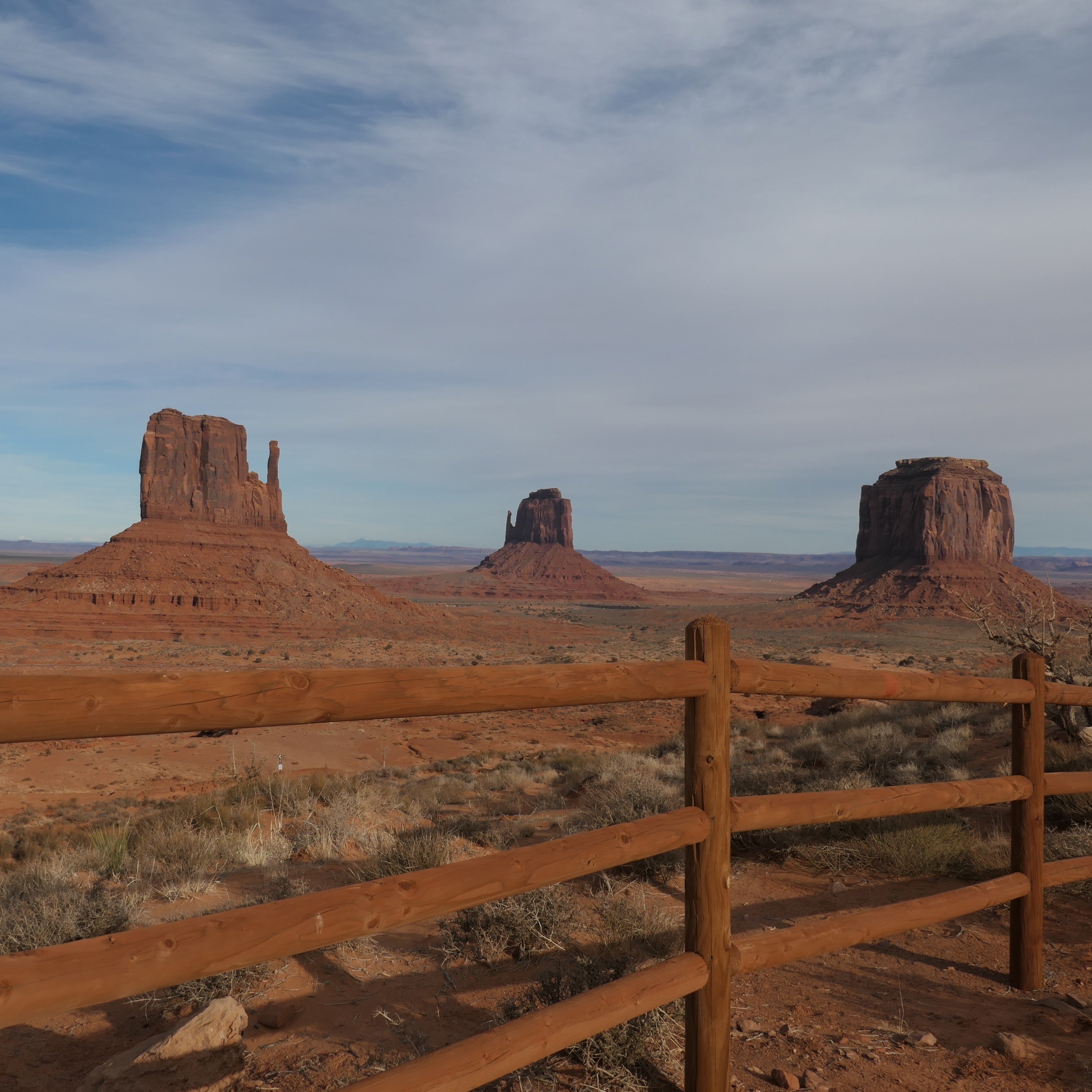 Monument Valley Overlook on Navajo Nation