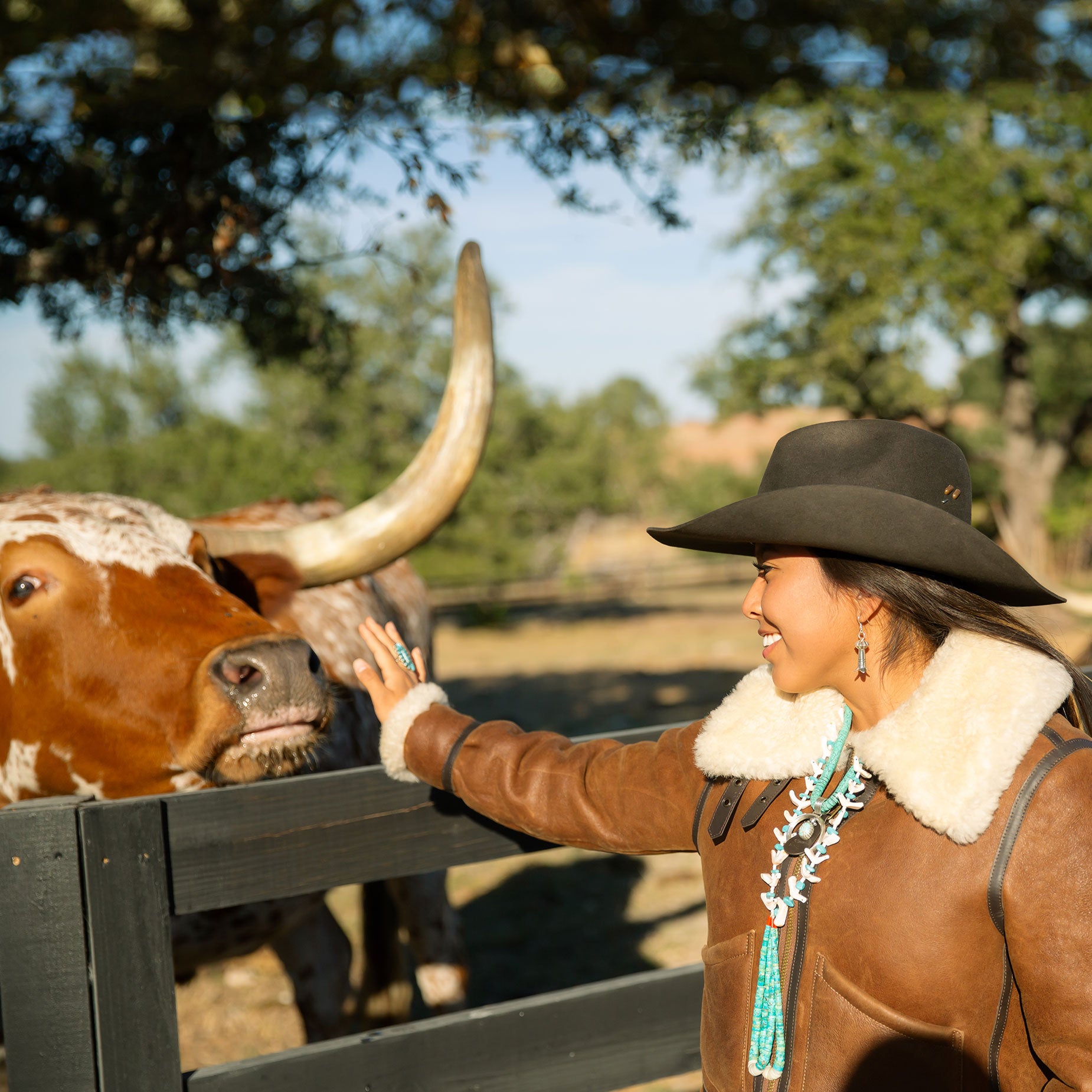 Fluted Squash Blossom Earring Set