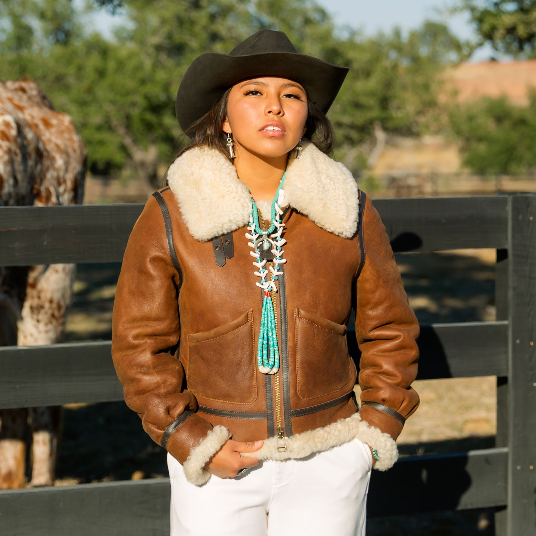 Fluted Squash Blossom Earring Set