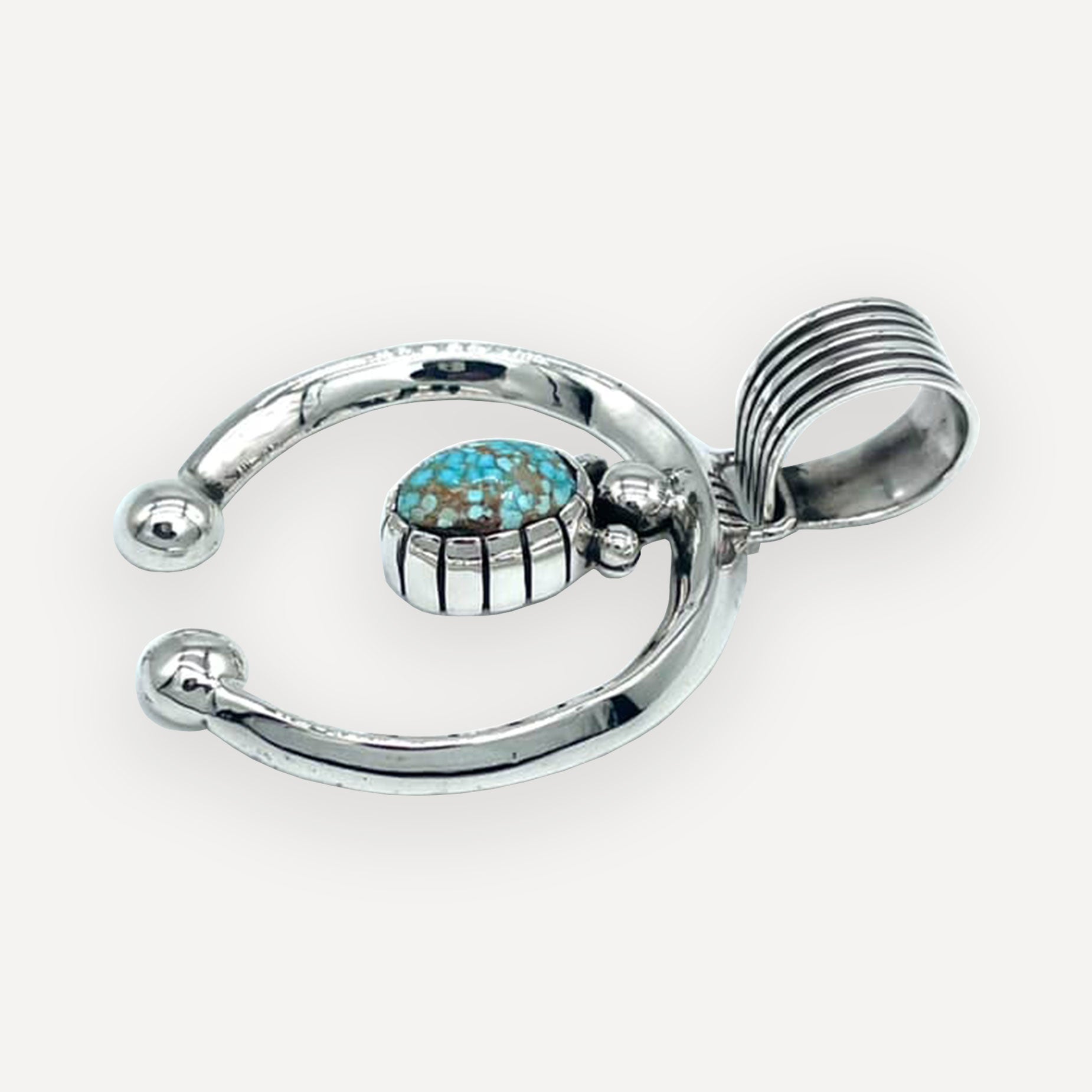Navajo Naja Pendant Sterling Silver